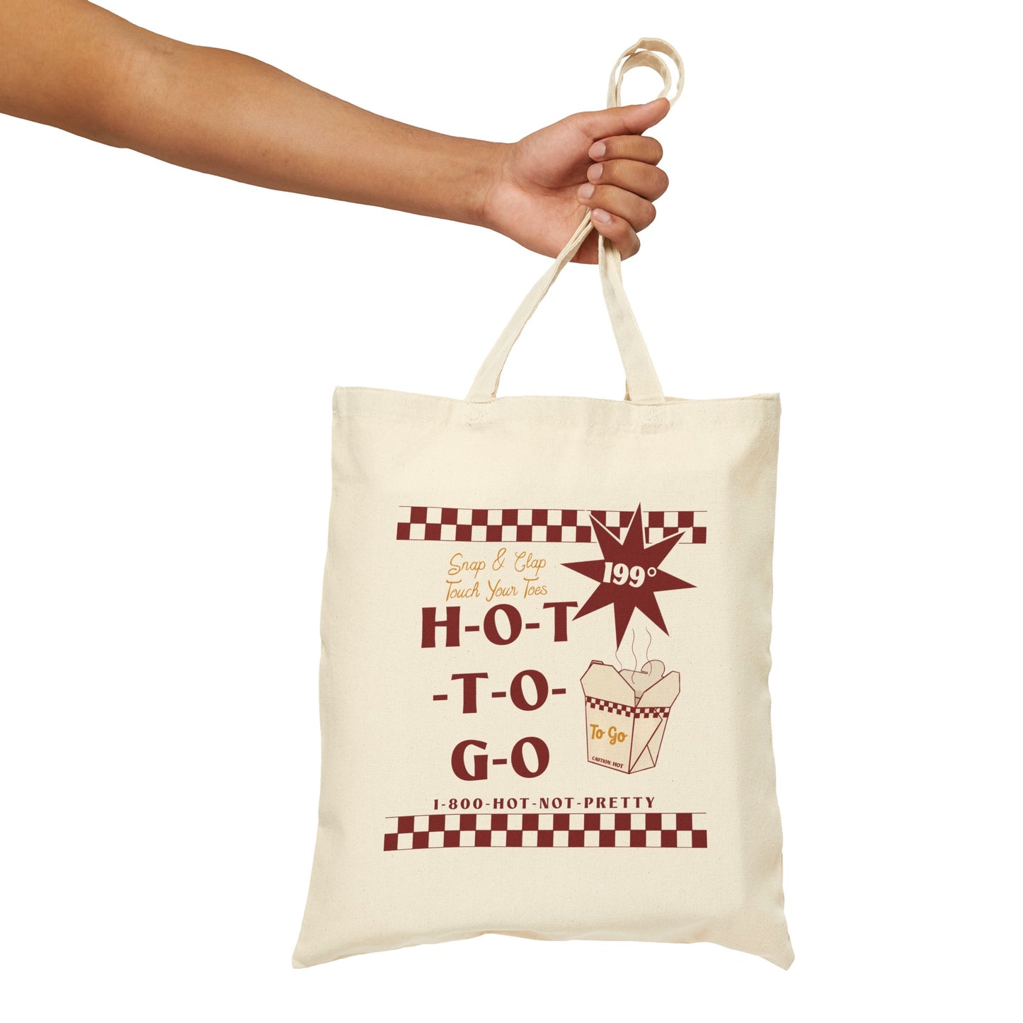 Hot To Go Tote Bag