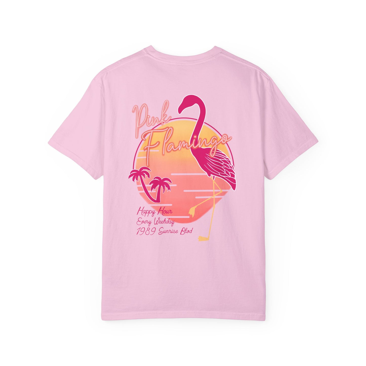 Pink Flamingo Bar Tee