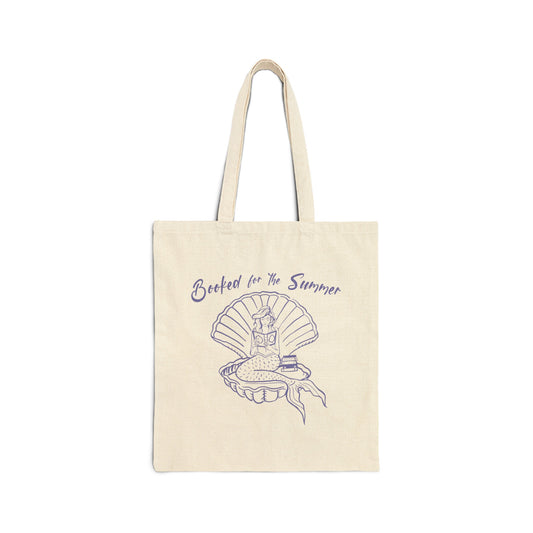 Reading Mermaid Tote Bag