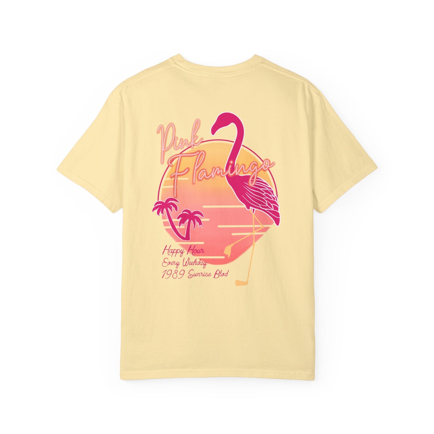 Pink Flamingo Bar Tee