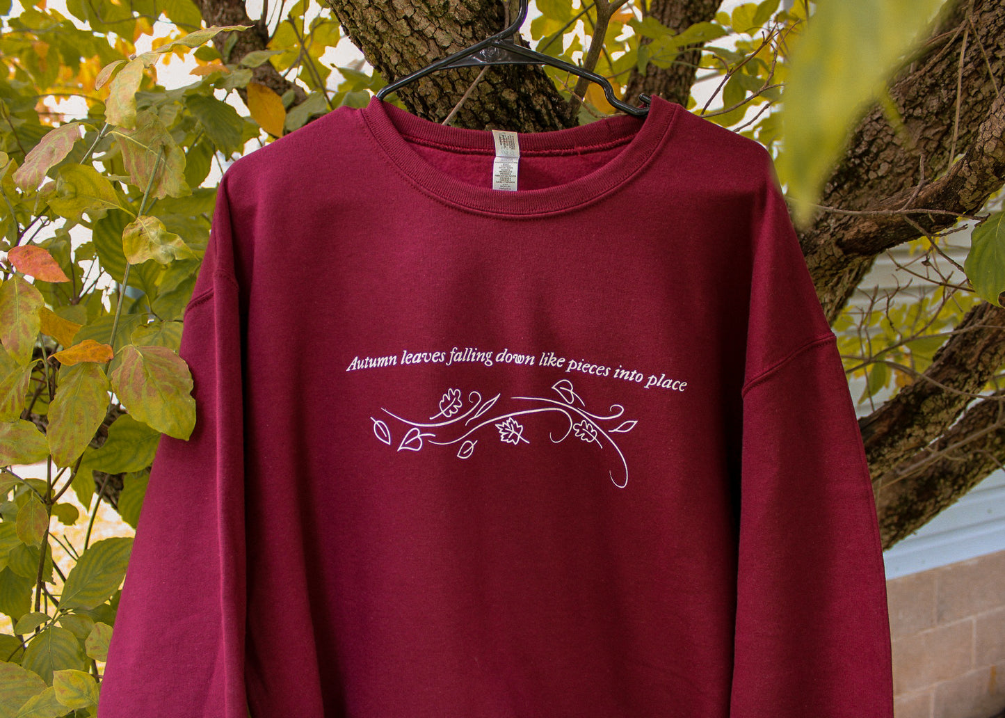 Autumn Leaves Crewneck Sweatshirt