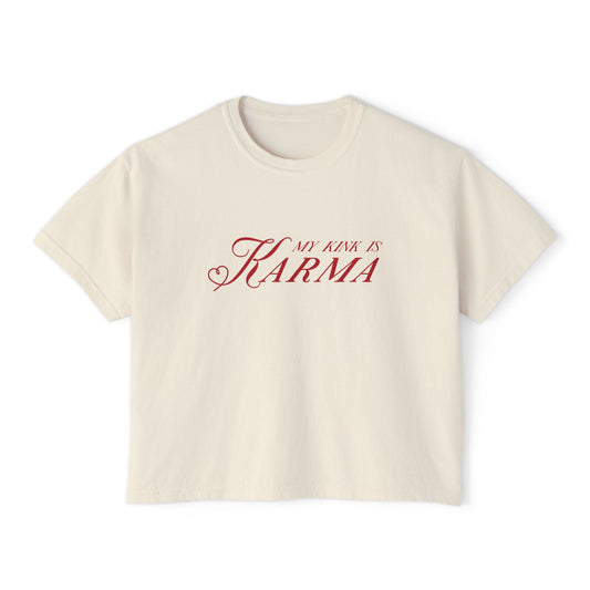 Karma Boxy Tee