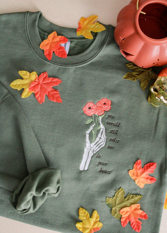 In Your Bones Embroidered Crewneck