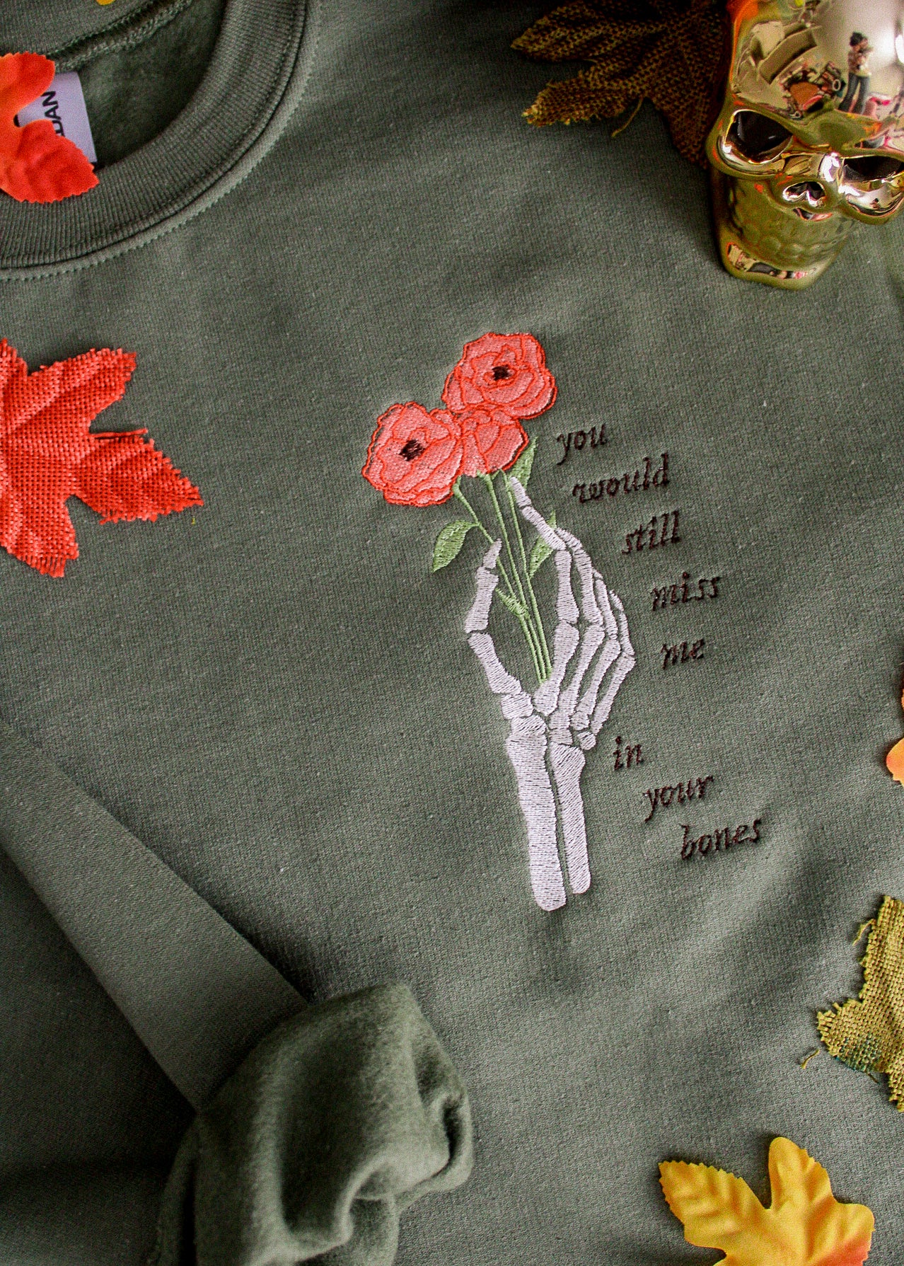 In Your Bones Embroidered Crewneck