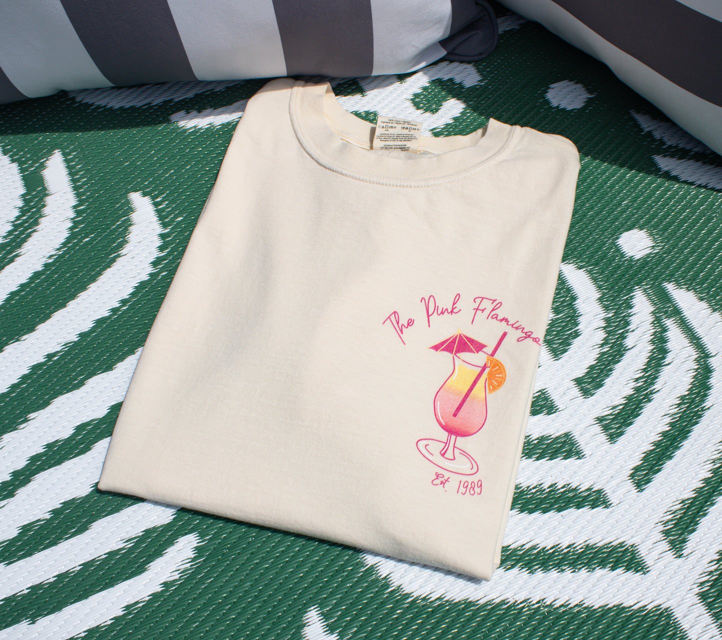 Pink Flamingo Bar Tee