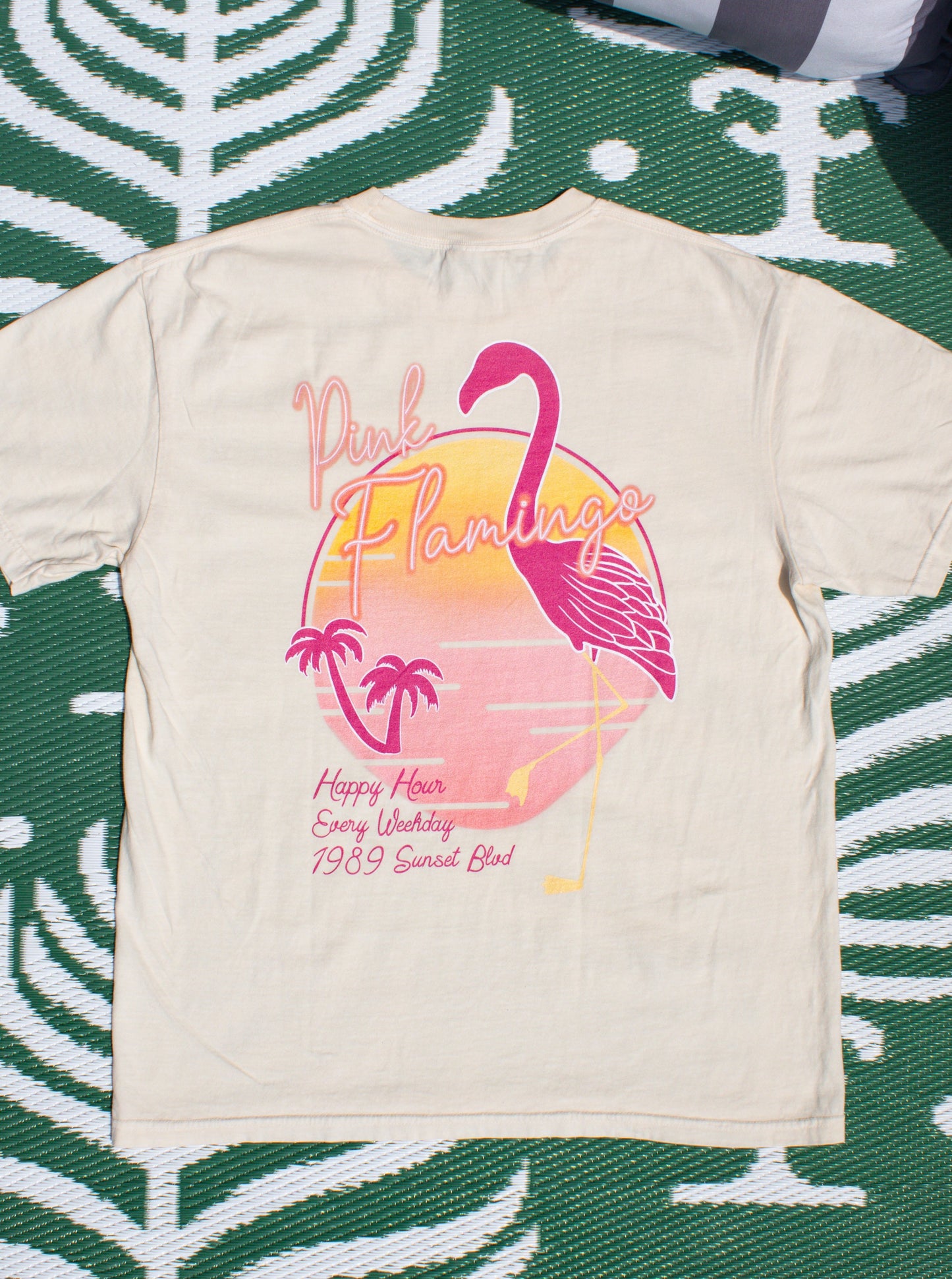 Pink Flamingo Bar Tee