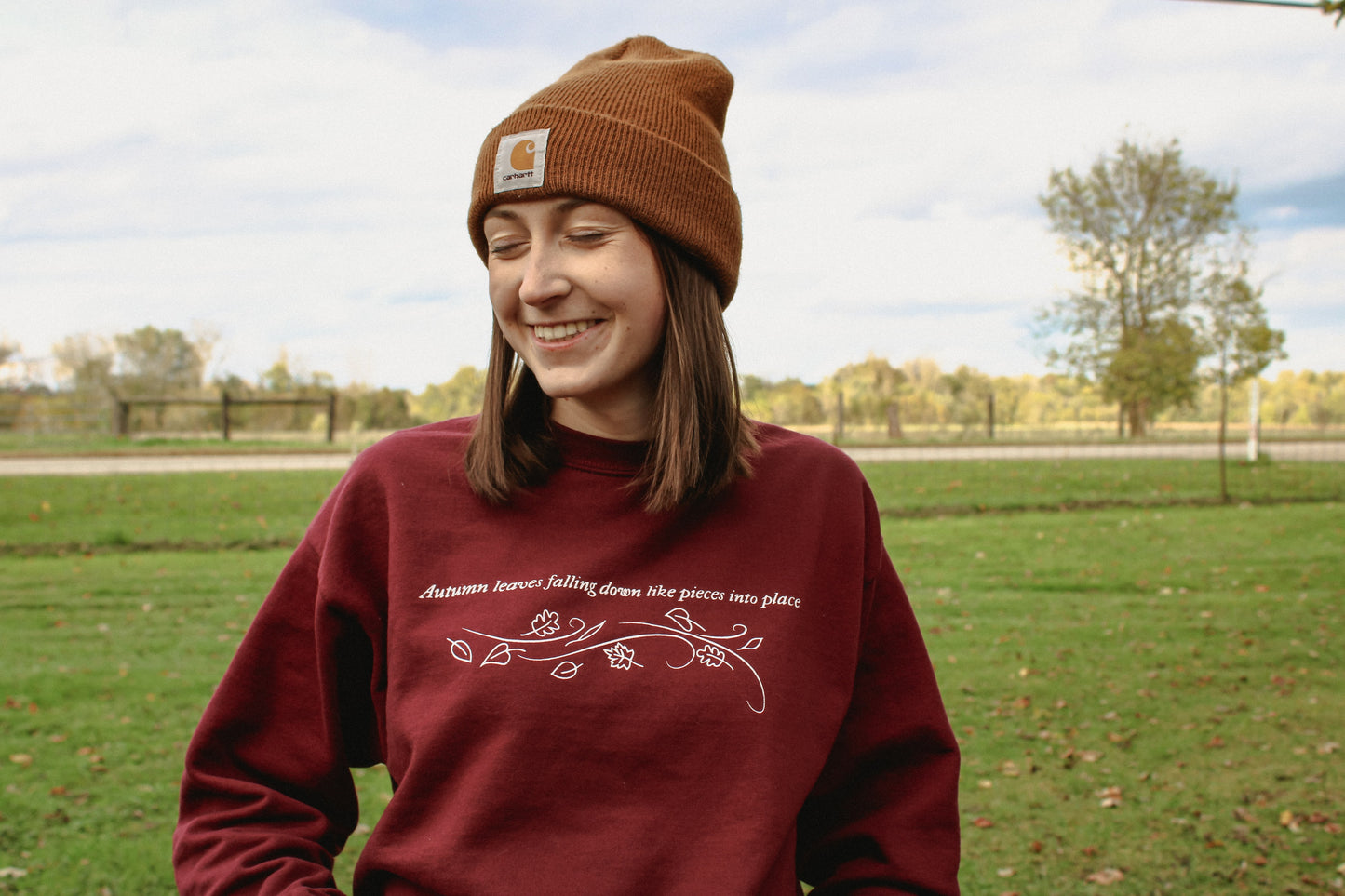 Autumn Leaves Sweatshirt Retired